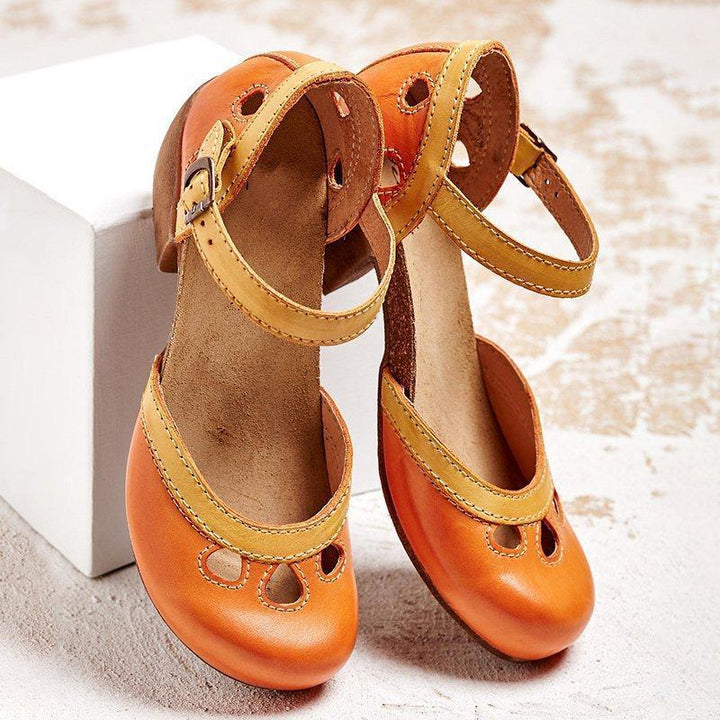 Orthopedic Sandals With Low Heel For All Day Comfort-MODAUTLET