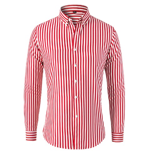 Rai | Striped Shirt Red