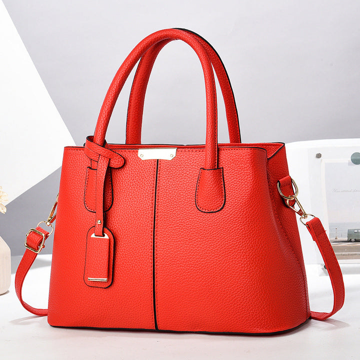 Women’s Large-Capacity PU Leather Tote & Crossbody Bag-MODAUTLET