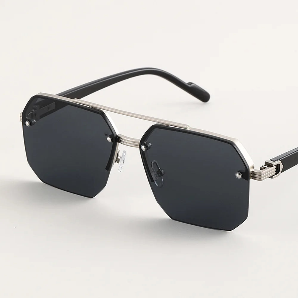 Geometric Fashion Sunglasses-MODAUTLET