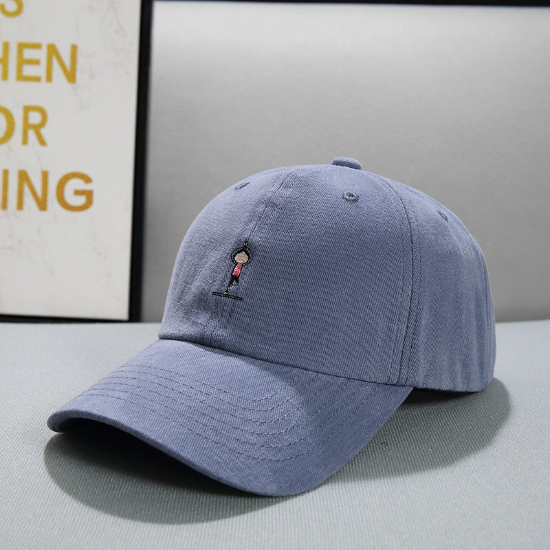 Small Letters Sun Visor Baseball Cap for Face Protection