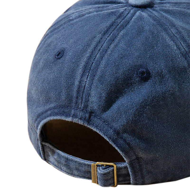 Wide Brim Sunshade Embroidered Letter Baseball Cap for Sun Protection
