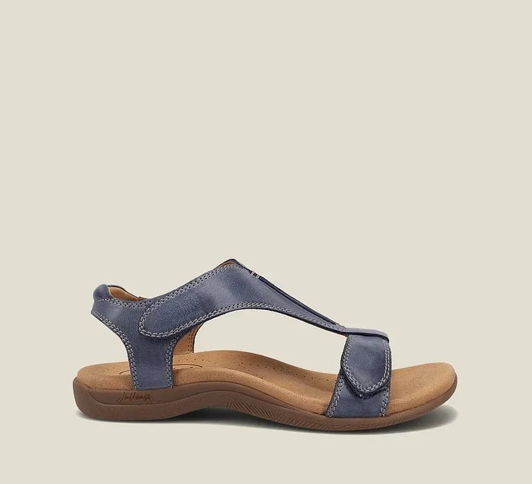 Adjustable Leather Orthopedic Sandals With Arch Support-MODAUTLET
