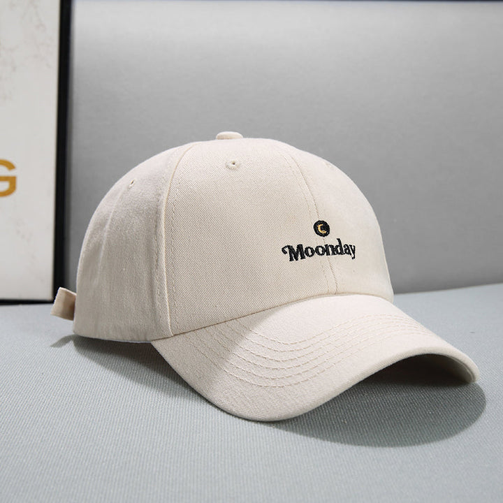 Small Letters Sun Visor Baseball Cap for Face Protection