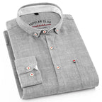 Linen Button Up Shirt For All Day Summer Comfort Everyday Grey