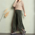 Stylish Corduroy Pants for Ultimate Comfort Olive Green