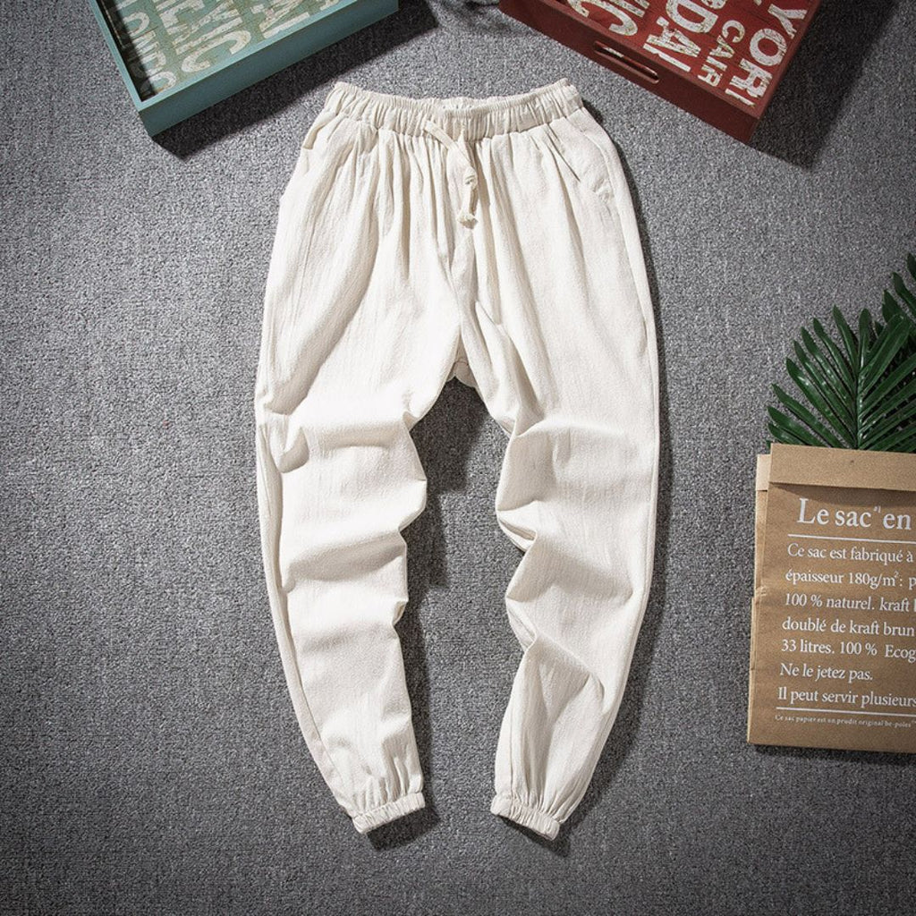 Classic Joggers for Timeless Style White