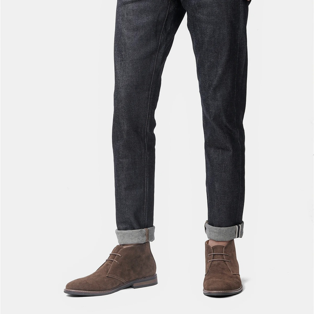 Timeless Suede Chukka Boots for Men-MODAUTLET