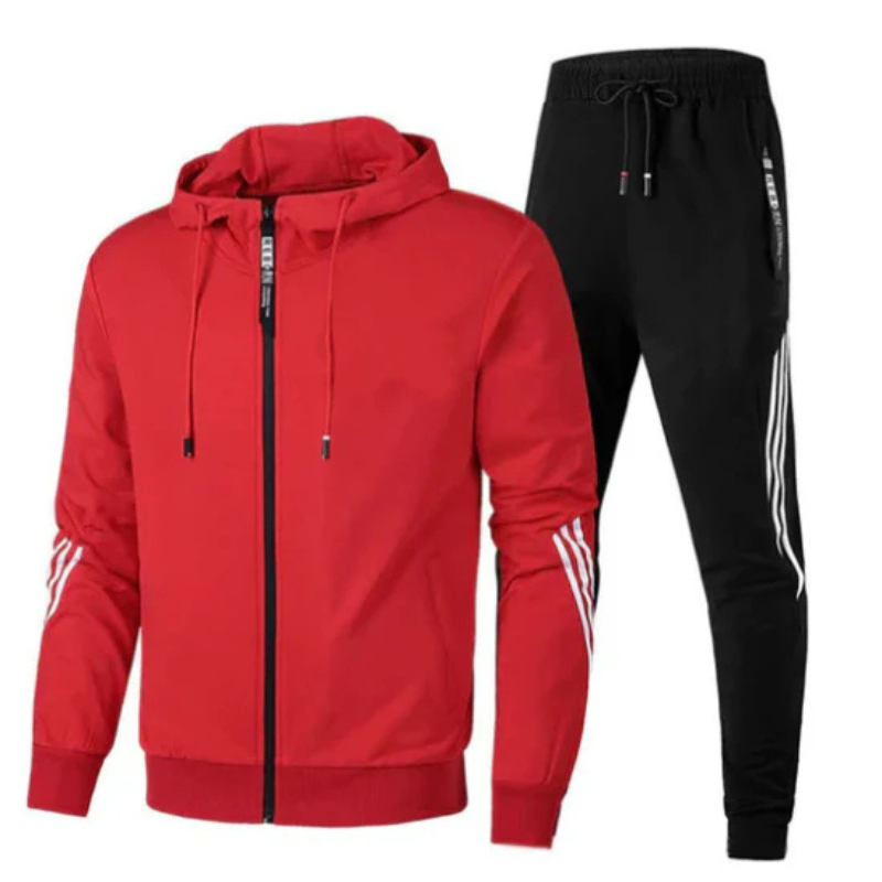 Chándal deportivo para hombre | Conjunto elegante de ropa deportiva de dos piezas
