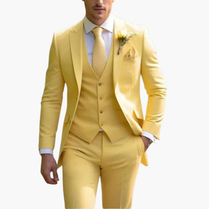 Eleganter Herren-Hochzeitsanzug | Komplettes Outfit