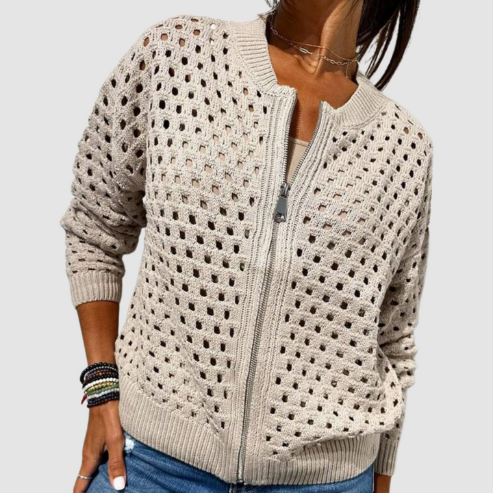 Desiree | Cardigan tricoté haut de gamme pour femme