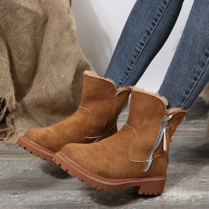 Women's Cozy Chunky Winter Boots-MODAUTLET