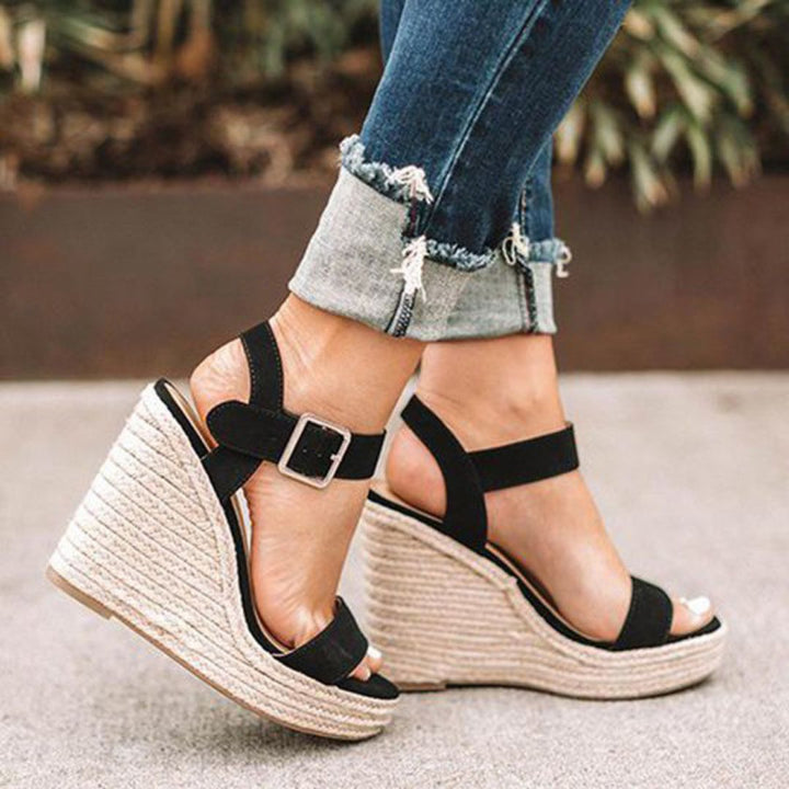 Women's All-Day Comfort Wedge Sandals with Strap-MODAUTLET