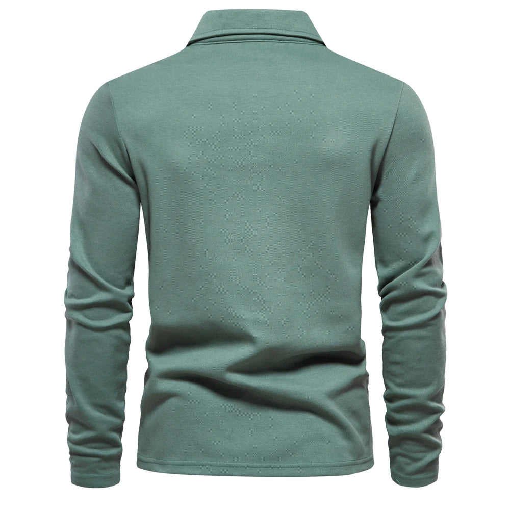 Men's Refined Comfort Polo Shirt-MODAUTLET