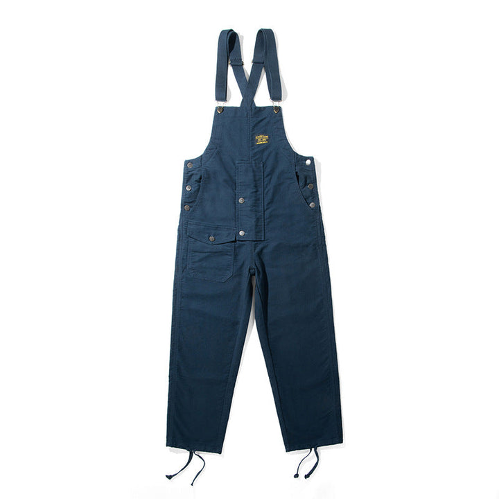 Men's Moleskin Overalls with Cinch Cord