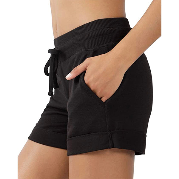 Women's Cozy Activewear Gym Lounge Shorts