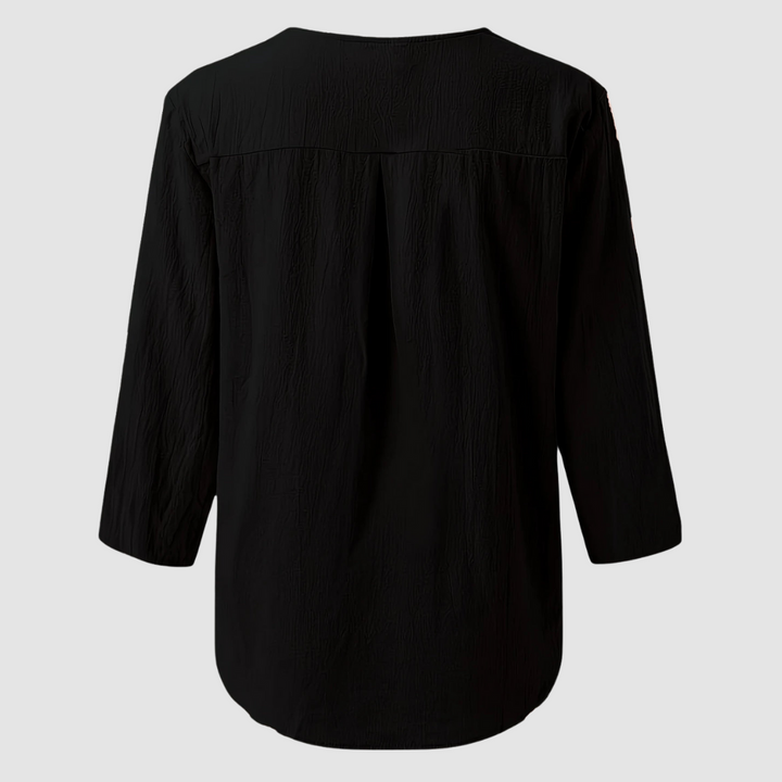 Women's Elegant Button Blouse-MODAUTLET
