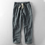 Men's Japan-Style Trousers Charcoal