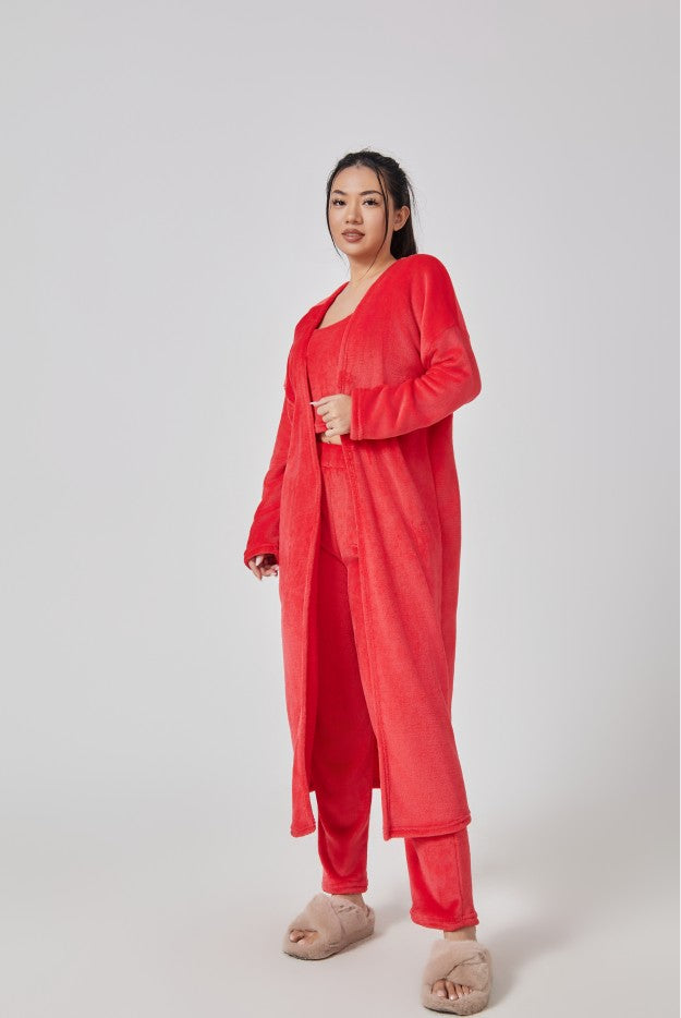 Cozy 3‑Piece Women's Lounge & Pajama Set-MODAUTLET