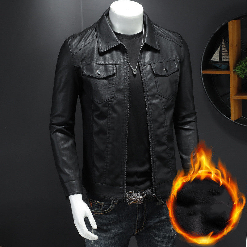 Men's Vintage Leather Jacket - Durable, Comfortable, Stylish Everyday Wear