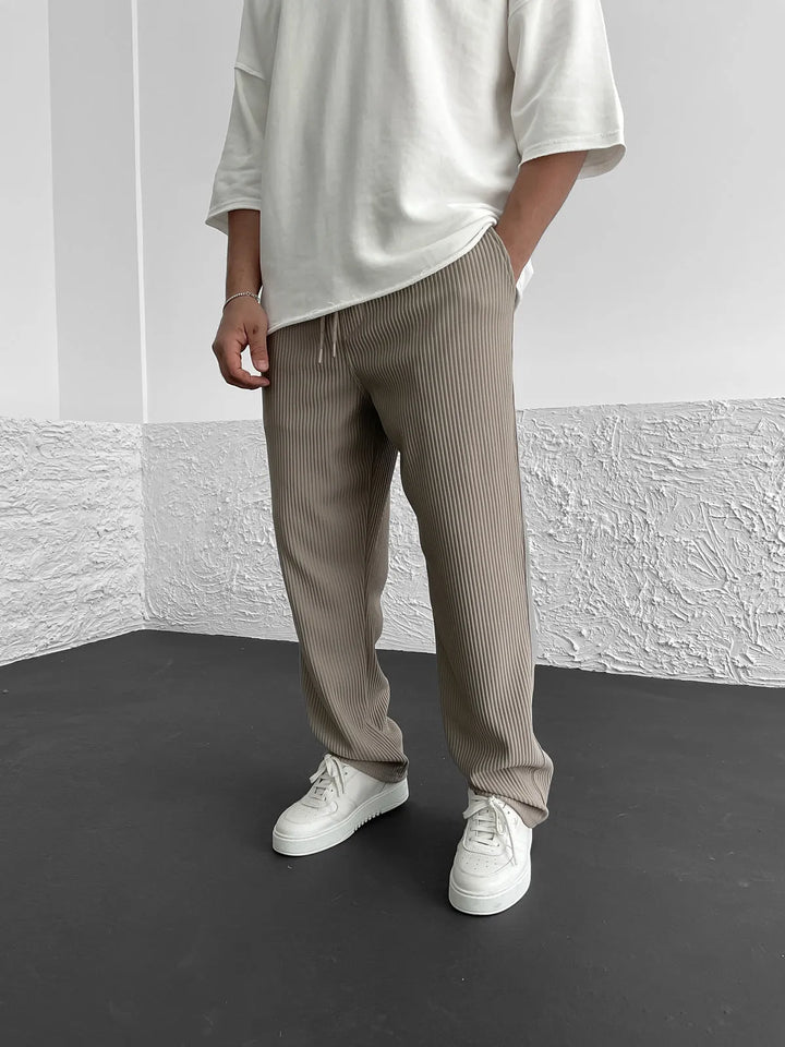 Men's Slim Fit Stretch Trousers for Style and Comfort-MODAUTLET