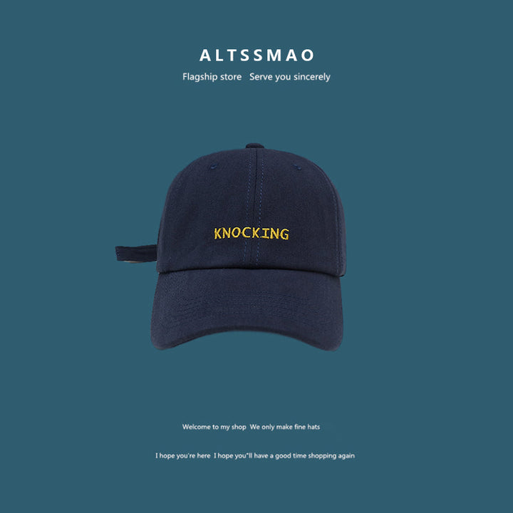 Small Letters Sun Visor Baseball Cap for Face Protection