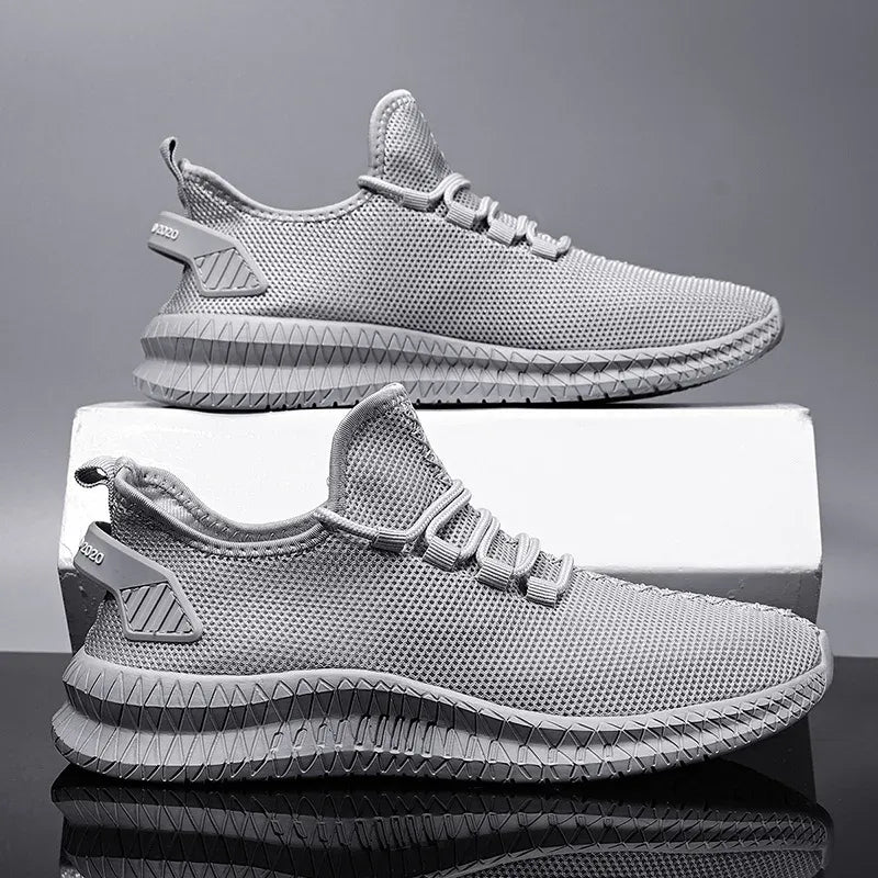 Men's Breathable Flyknit Orthopedic Shoes-MODAUTLET