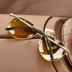 Retro Solar-Inspired Sunglasses