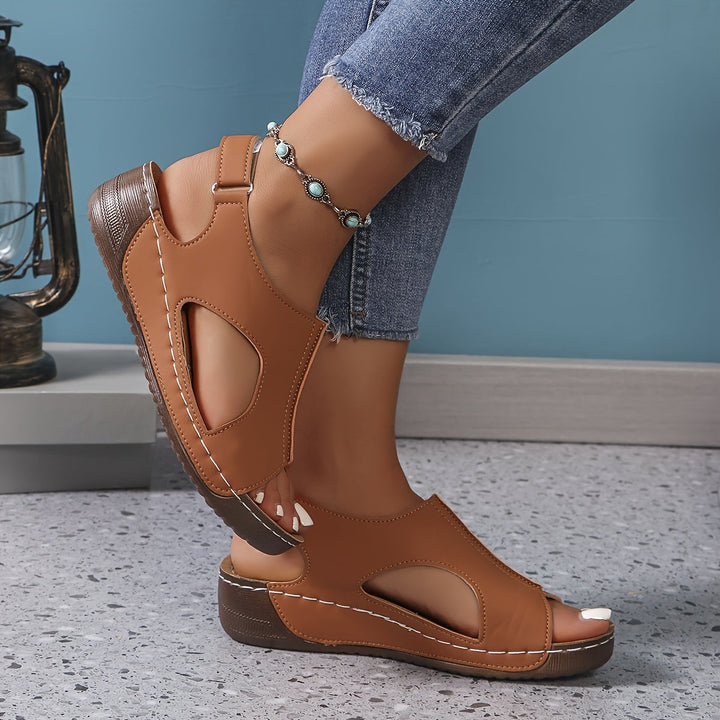 Women's Comfortable Wedge Sandals for All-Day Support-MODAUTLET