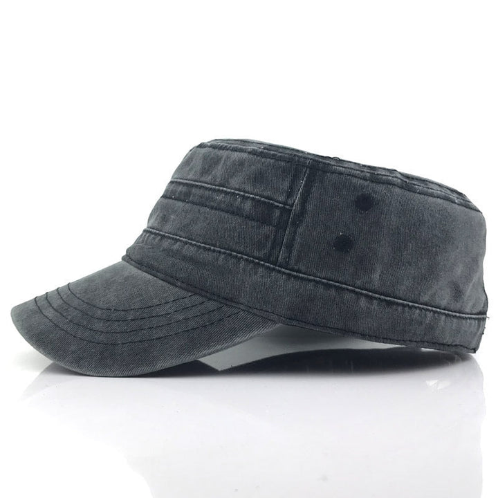 Men's Military Flat Cap Hat for Stylish Casual Wear