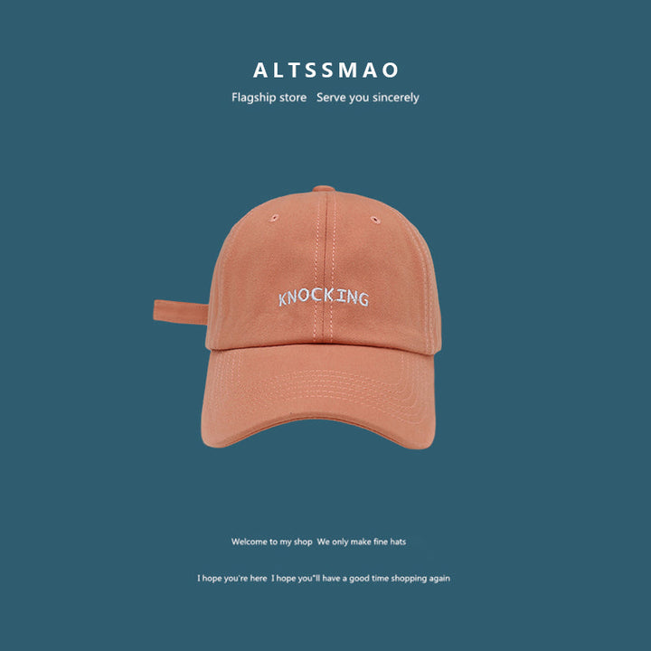 Small Letters Sun Visor Baseball Cap for Face Protection