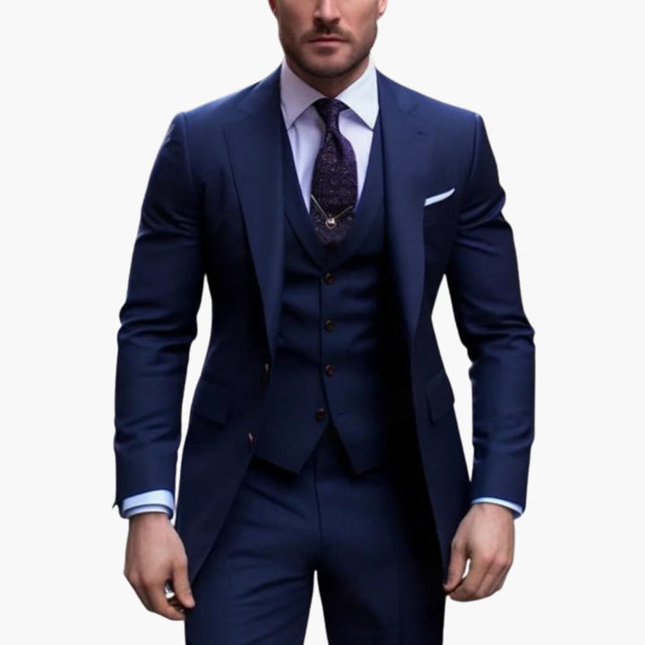 Eleganter Herren-Hochzeitsanzug | Komplettes Outfit