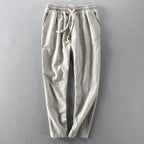 Men's Japan-Style Trousers Gray