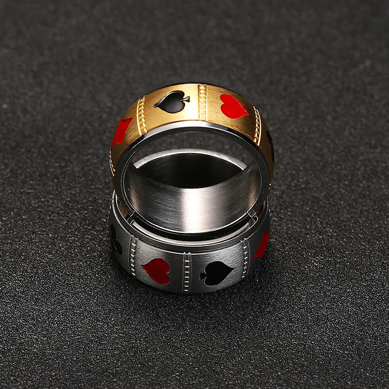 Steel Spinner Ring - Durable and Stylish-MODAUTLET