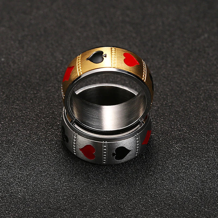 Steel Spinner Ring - Durable and Stylish-MODAUTLET