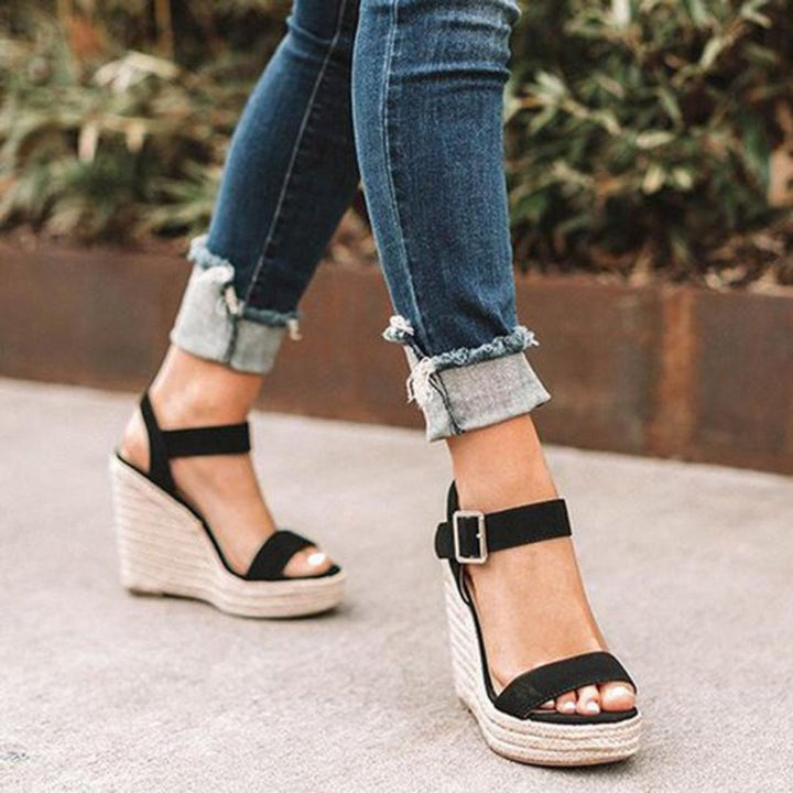 Women's All-Day Comfort Wedge Sandals with Strap-MODAUTLET