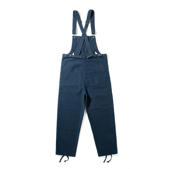 Men's Moleskin Overalls with Cinch Cord
