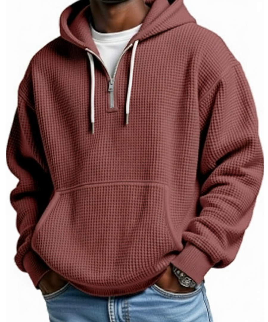 Men's Stand-Collar Zip Pocket Shirt-MODAUTLET