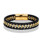 Dual-Layer Adjustable Bracelet Gold