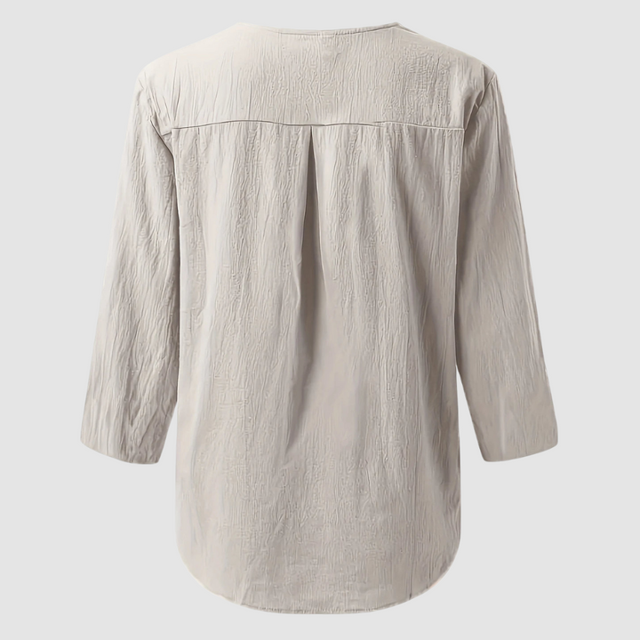 Women's Elegant Button Blouse-MODAUTLET