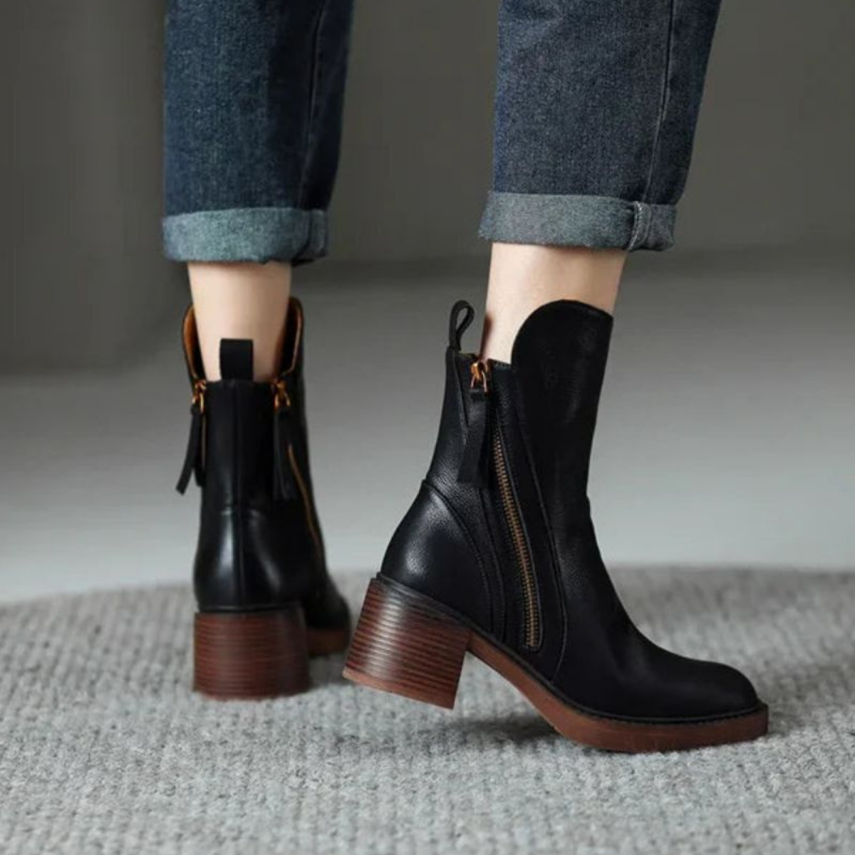 Women's Fashion Mid-Calf Boots
