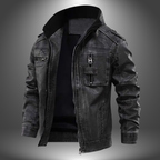 Stylish Leather Jacket for Men Black
