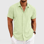 Men's Essential Premium Shirt Mint Green