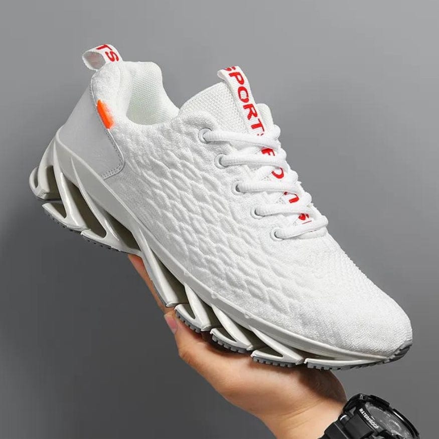 Men's Running Shoes - Lightweight & Comfortable White