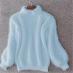 Womens' Soft Elegant Sweater Blue One size