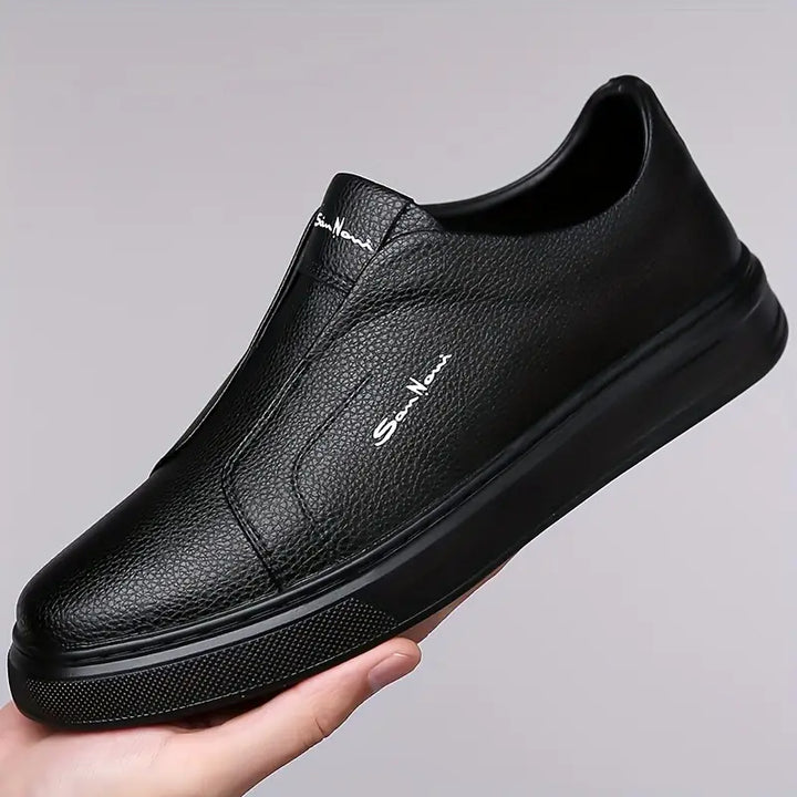 Men's Slip-On Canvas Sneakers - Harbour Style-MODAUTLET