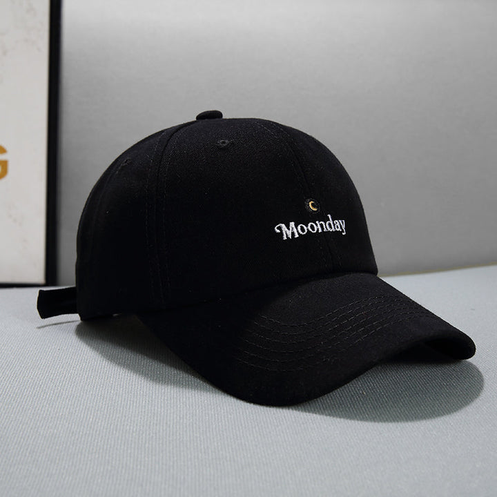 Small Letters Sun Visor Baseball Cap for Face Protection