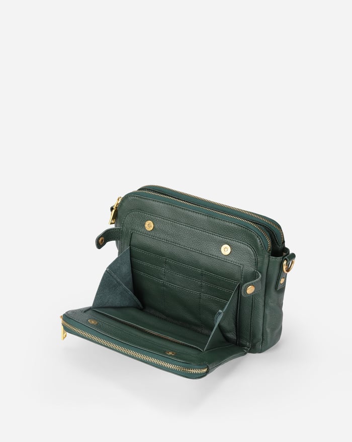 Crossbody Leather Shoulder Bags-MODAUTLET