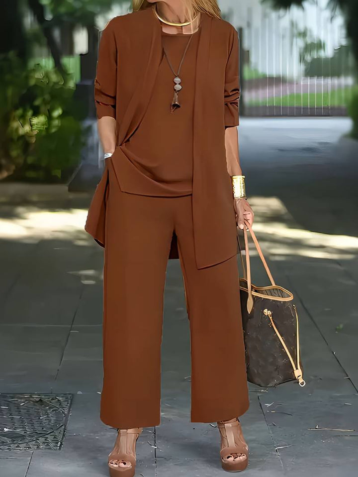 Aurora 3-Piece Women's Pantsuit-MODAUTLET