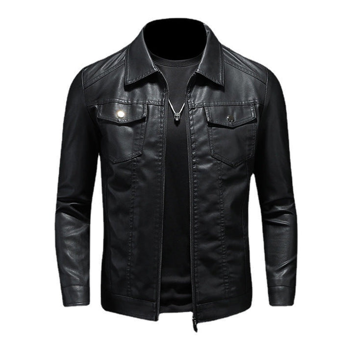 Men's Vintage Leather Jacket - Durable, Comfortable, Stylish Everyday Wear